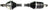 Metelli 17-0924 CV Axle Assembly - Front Left
