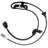 Holstein 2ABS0939 ABS Wheel Speed Sensor Wiring Harness - Rear Left