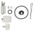 Carter P76104 Fuel Pump and Strainer Set