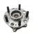 SKP SK512646 Wheel Bearing and Hub Assembly - Rear