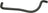 Continental 62937 HVAC Heater Hose - Radiator To Reservoir or Reservoir To Radiator