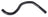 Continental 63297 HVAC Heater Hose