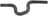 Continental 63352 HVAC Heater Hose - Heater Inlet or Heater Outlet