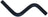Continental 64320 HVAC Heater Hose