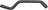 Continental 64383 HVAC Heater Hose - Heater To Pipe-1 or Heater To Pipe-2