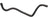 Continental 64499 HVAC Heater Hose - Pipe-1 To Reservoir