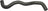 Continental 66607 Radiator Coolant Hose - Lower, Upper or Upper - Pipe To Engine