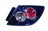 Depo 216-1984R-AQ Tail Light Assembly - Right Outer