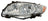 Depo 312-11A8L-UCN1 Headlight Lens Housing - Left