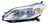 Depo 312-11A9L-AS Headlight Assembly - Left