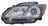 Depo 312-11B7L-UC3 Headlight Lens Housing - Left