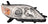 Depo 312-11C2R-AC1 Headlight Assembly - Right