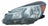 Depo 312-11F3L-UC2 Headlight Assembly - Left