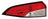 Depo 312-19BCL-UC Tail Light Assembly - Left Outer