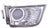 Depo 312-2013R-UC Fog Light Assembly - Right