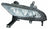 Depo 315-2032L-AS Fog Light Assembly - Left
