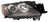 Depo 316-1136RNUSHM7 Headlight Lens Housing - Right