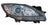 Depo 316-1140R-UC3 Headlight Lens Housing - Right