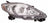 Depo 316-1141R-US2 Headlight Lens Housing - Right