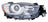 Depo 316-1147R-US Headlight Lens Housing - Right