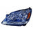 Depo 317-1144L-UC2C Headlight Lens Housing - Left