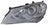Depo 318-1112L-UC7 Headlight Lens Housing - Left
