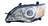 Depo 320-1120L-ASD Headlight Assembly - Left