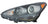 Depo 323-1155L-ASN2 Headlight Assembly - Left