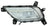 Depo 323-2050L-AC Fog Light Assembly - Left