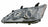 Depo 324-1107L-US7 Headlight Lens Housing - Left