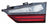 Depo 324-1313R3UC Tail Light Assembly - Right or Right Inner