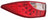 Depo 325-1908L-AC Tail Light Assembly - Left