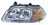Depo 327-1101L-UC2 Headlight Lens Housing - Left