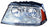 Depo 331-1190L-ASH Headlight Assembly - Left