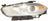 Depo 334-1136L-ACN1 Headlight Lens Housing - Left