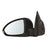 Depo 335-5431L3EB Door Mirror - Left