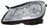 Depo 340-1135L-AS1 Headlight Assembly - Left