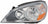 Depo 373-1126L-AS Headlight Assembly - Left
