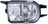 Depo 440-2012L-AQ Fog Light Assembly - Left