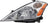 Eagle Eye DS550-B001L Headlight Assembly - Left