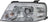 Eagle Eye FR474-B001L Headlight Assembly - Left