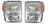 Eagle Eye FR577-A0A12-SD4V Headlight Set