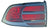 Eagle Eye HD447-U00DL Tail Light Housing - Left