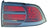 Eagle Eye HD447-U00DR Tail Light Housing - Right