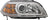 Eagle Eye HD448-A001R Headlight Lens Housing - Right