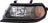 Eagle Eye MB306-B101L Headlight Assembly - Left