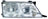 Eagle Eye TY618-B001LR Headlight Assembly