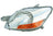 Eagle Eye TY892-A001L Headlight Lens Housing - Left