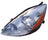 Eagle Eye TY919-B001L Headlight Assembly - Left