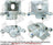 Cardone 19-3495 Disc Brake Caliper - Rear Left